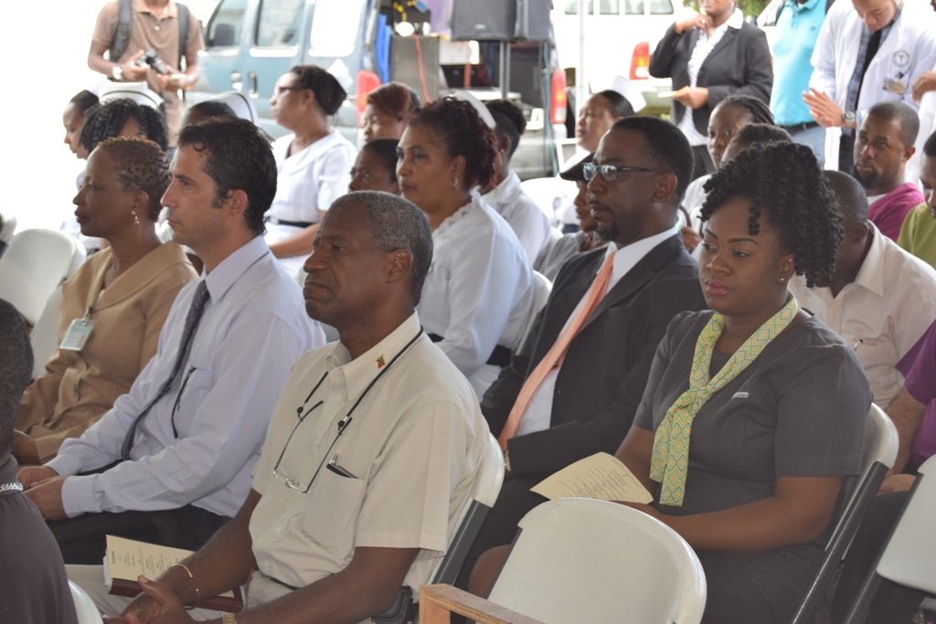 MINISTER OF STATE PHIPPS ENCOURAGES “TOP UP” OF PREVENTATIVE HEALTH AT OPENING OF CANCER UNIT