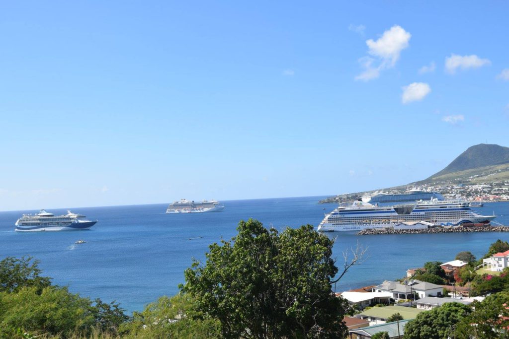 Historic cruise ship passenger day in St. Kitts