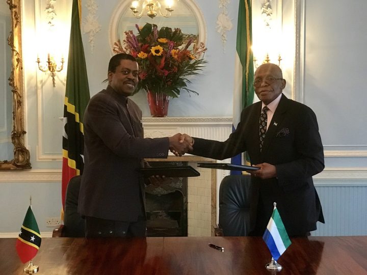 St. Kitts and Nevis and Sierra Leone commit to free movement of citizens