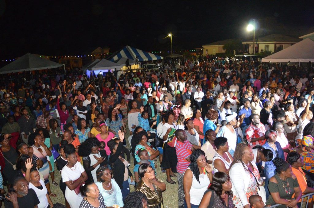 Massive Crowd at Greenlands Park for I Believe Concert 2