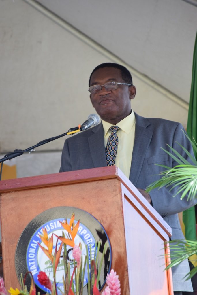 Minister Hamilton at Unity Housing Solutions launch