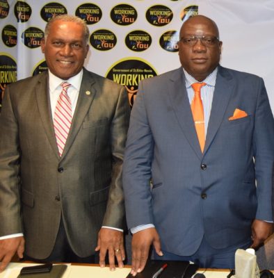 PREMIER AMORY PRAISES LEADERSHIP STYLE OF PM HARRIS