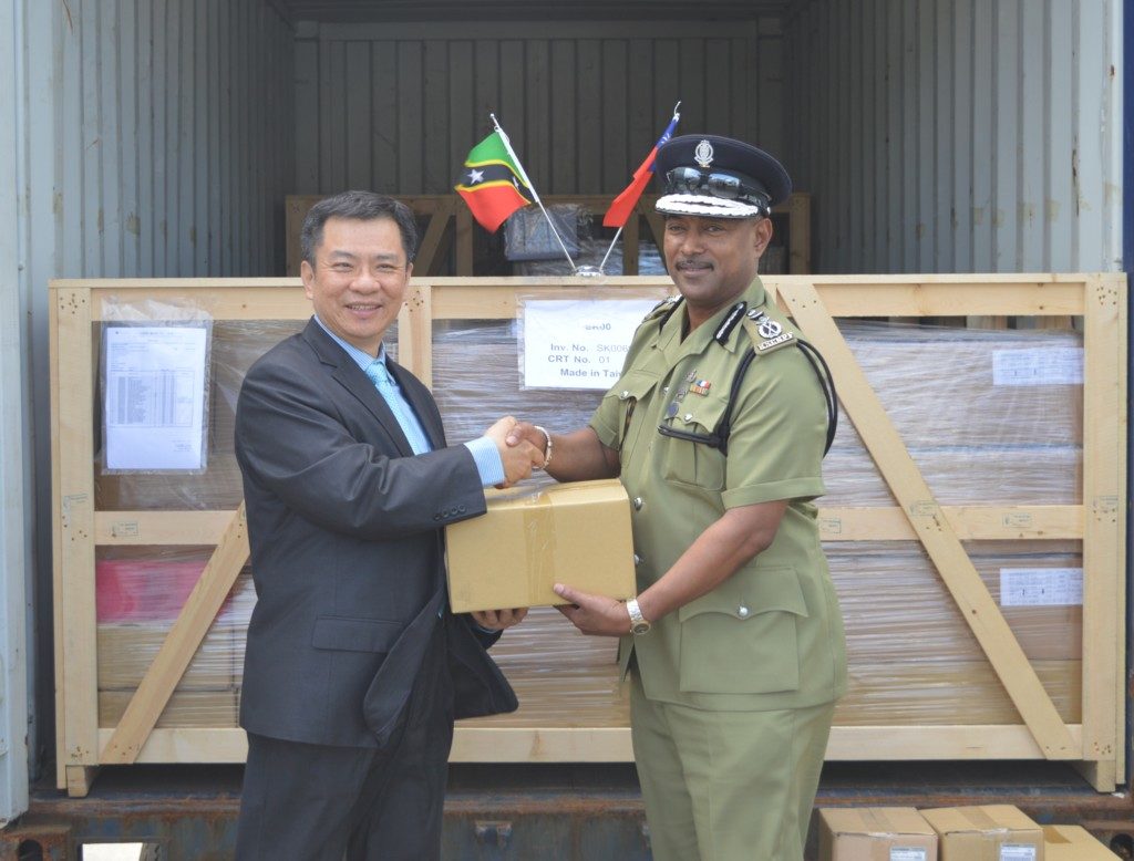 ROC (TAIWAN) DONATES SPARE PARTS TO KEEP POLICE MOBILE FLEET RUNNING