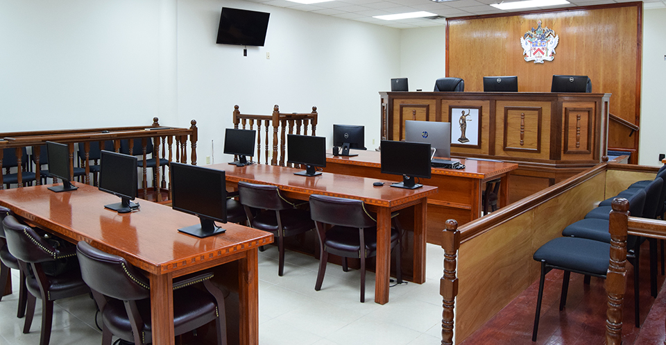 Inside second High Court Chamber