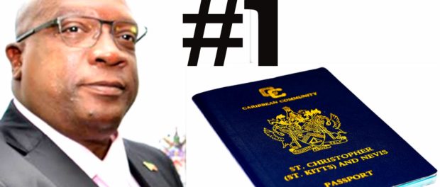 ST.KITTS-NEVIS PASSPORT RANKS #1