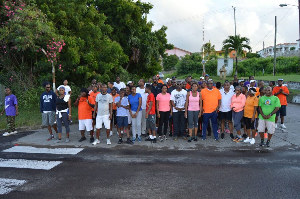 PM HARRIS HOPES HIS MONTHLY HEALTH WALKS LEAD TO AN OVERALL REDUCTION IN THE INCIDENCES OF NCDs