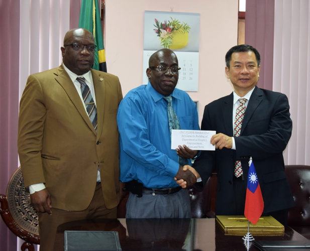 DEPARTMENT OF PEOPLE’S EMPOWERMENT THE BENEFICIARY OF TAIWAN’S LATEST ACT OF GENEROSITY