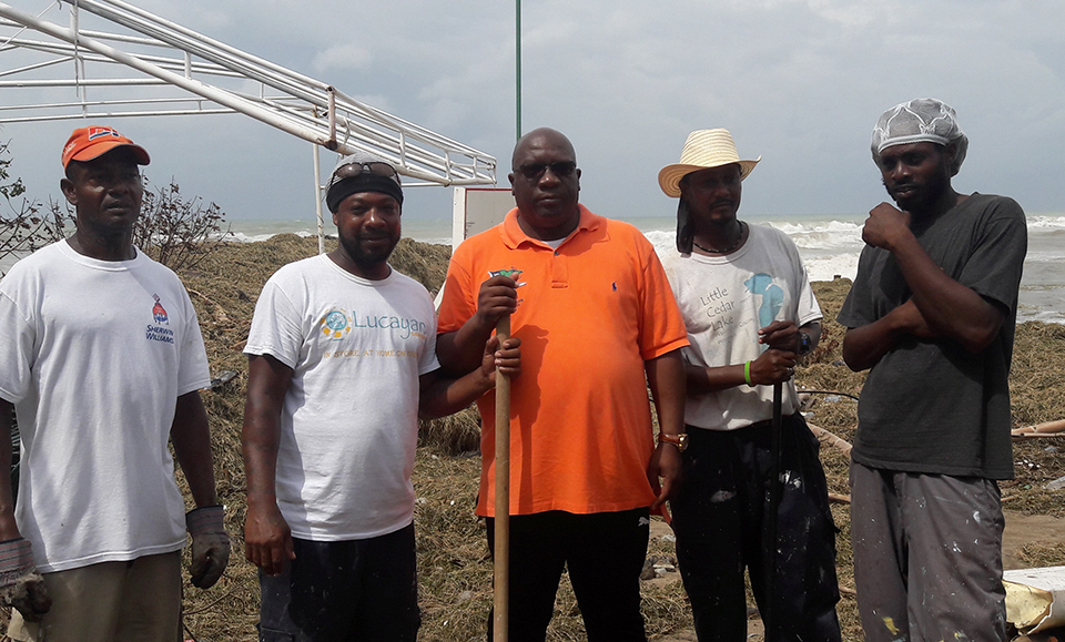 HURRICANE RESPONSE BY PM HARRIS AND HIS GOVERNMENT RECEIVES COMMENDATION