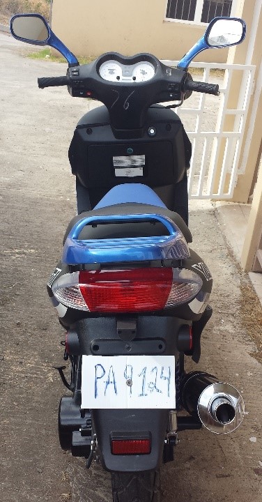 TRAFFIC DEPARTMENT IS INVESTIGATING A REPORT OF A MSSING MOTOR SCOOTER TAKEN FROM A RESIDENT AT CAMPS.