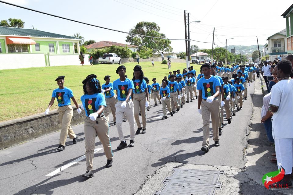 SPLENDID DISPLAY OF YOUTH IN INDEPENDENCE PARADE WOWS RESIDENTS AND DIGNITARIES