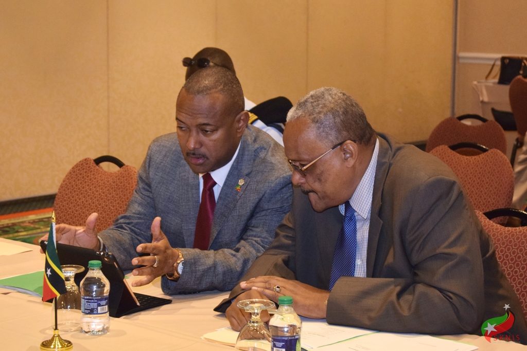 NATIONAL DELEGATION HIGHLIGHTS CRIME PREVENTION AND CLIMATE-RELATED CHALLENGES AT CBSI MEETING IN ST. KITTS