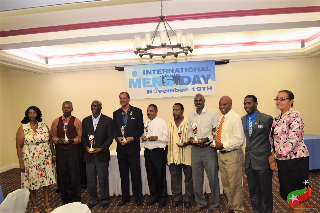 MEN IN ST. KITTS AND NEVIS CELEBRATED FOR THEIR CONTRIBUTION TO SOCIETY