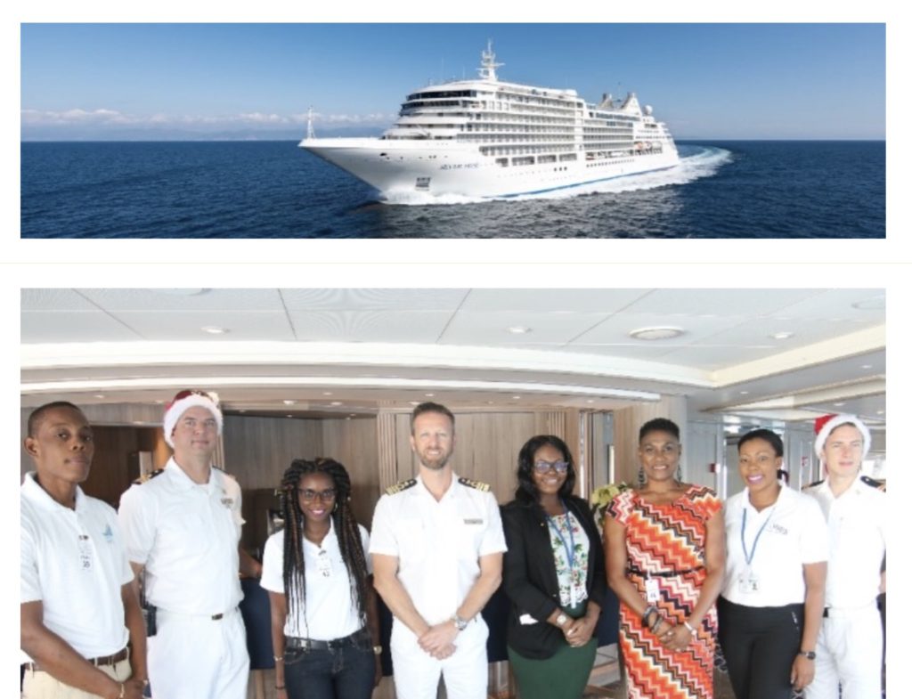 St. Kitts Celebrates Inaugural Call of Luxury Liner