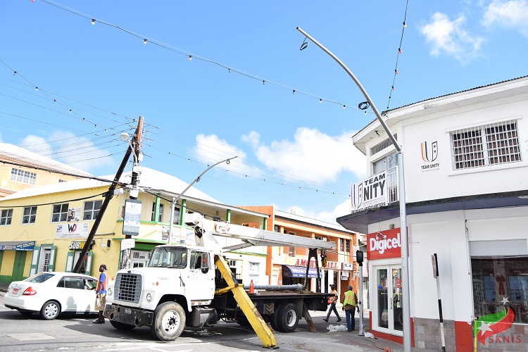 Installation of Traffic Lights in Basseterre
