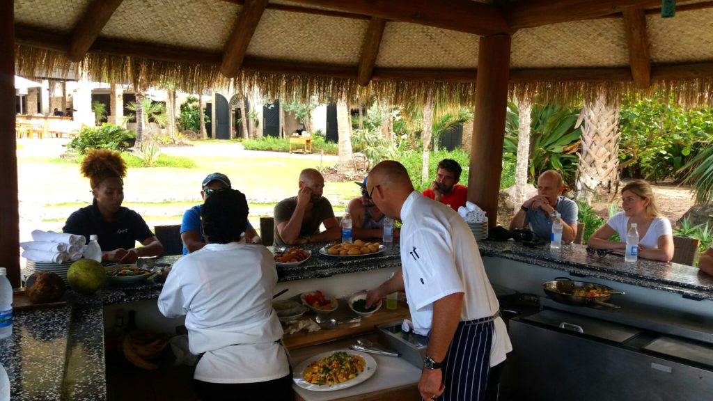 CrewFest participants learn Caribbean cuisine