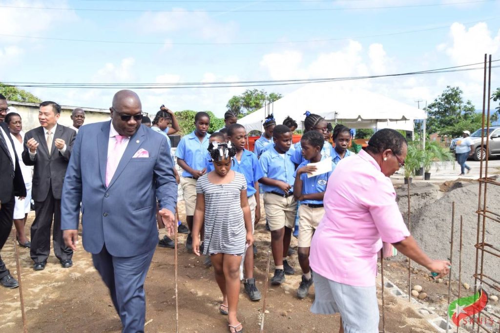 PM HARRIS: PEOPLE FROM ALL STRATA OF SOCIETY WILL BE SERVED WELL BY STATE-OF-THE-ART HEALTH CENTRE BEING BUILT IN TABERNACLE, ST. KITTS