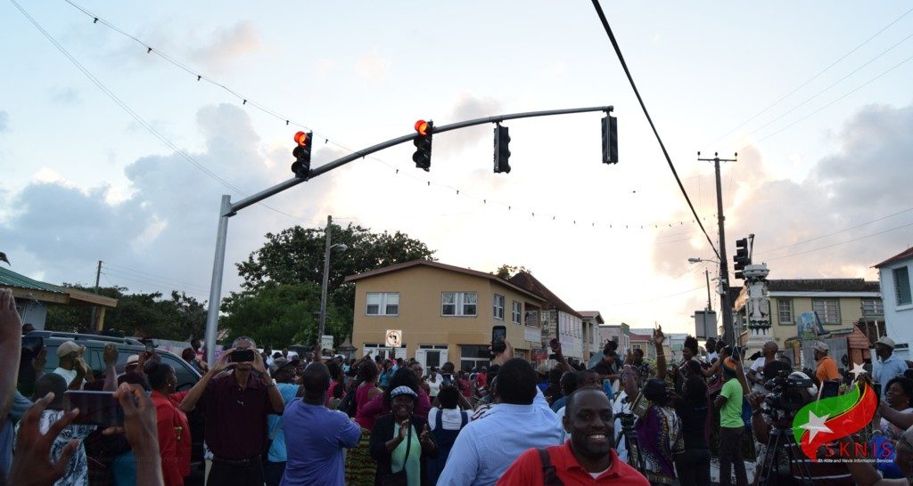 ALL GREEN AS PHASE ONE OF NEW TRAFFIC CONTROL SYSTEM IN ST. KITTS IS OFFICIALLY COMPLETE