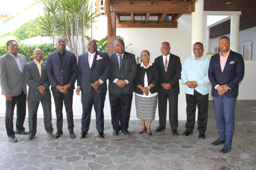 CABINET MEETING IN NEVIS REPRESENTS ANOTHER EXAMPLE OF THE IMPROVED RELATIONS THAT NOW EXIST BETWEEN BOTH ISLANDS