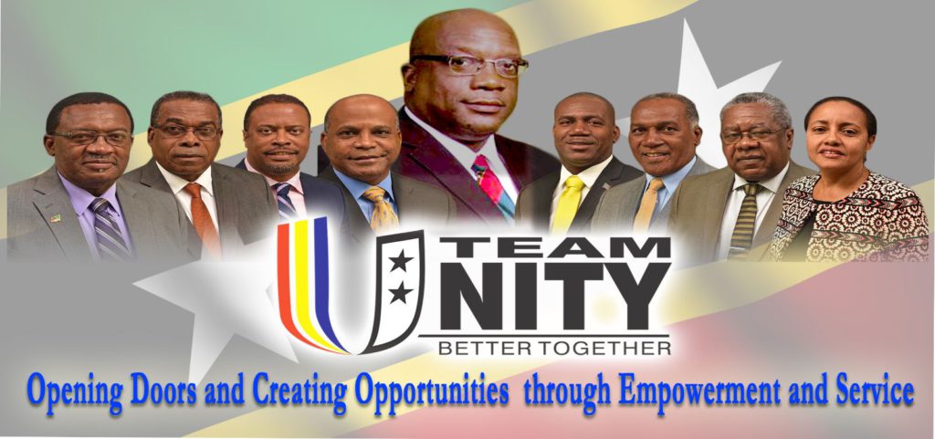TEAM UNITY IS THE ONLY TEAM CAPABLE OF ADVANCING ST. KITTS AND NEVIS, SAYS PM HARRIS