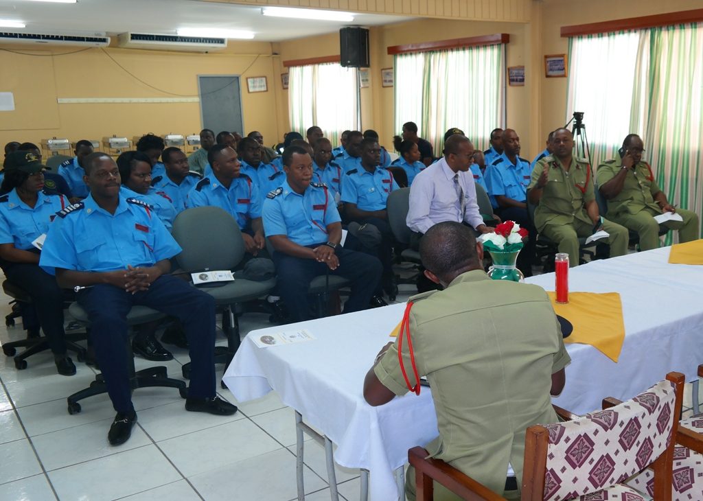FIRE AND RESCUE OFFICERS PARTICIPATE IN ROAD TRAFFIC COLLISION TRAINING COURSE