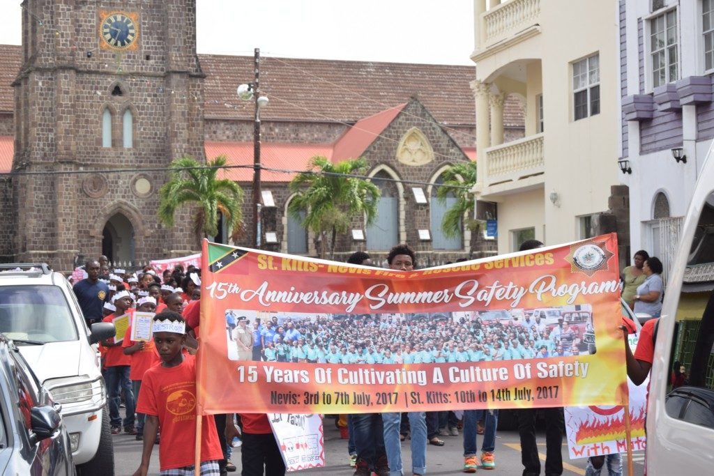 SKNFRS EQUIPS PUBLIC AND PRIVATE SECTORS WITH BASIC SKILLS IN FIRE-FIGHTING