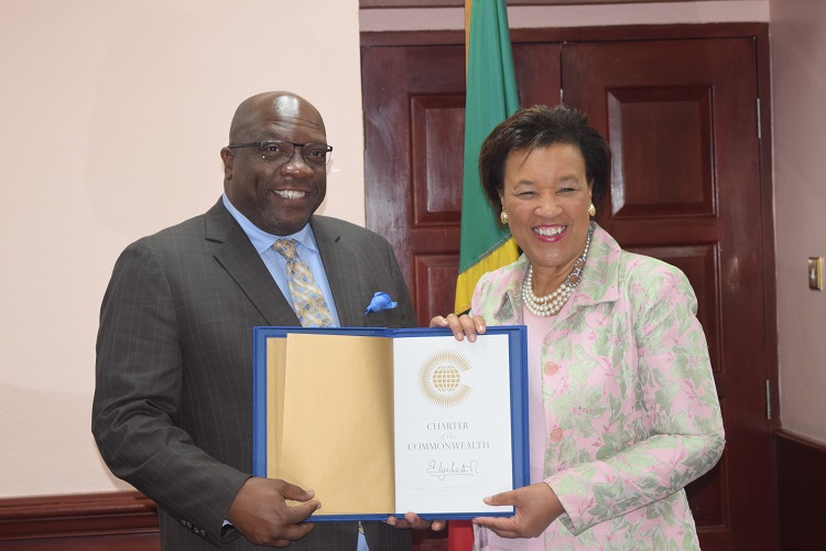 IN ST. KITTS-NEVIS, RT. HON. PATRICIA SCOTLAND QC DISCUSSES HOW THE COMMONWEALTH IS HELPING SIDS BUILD CLIMATE RESILIENCE