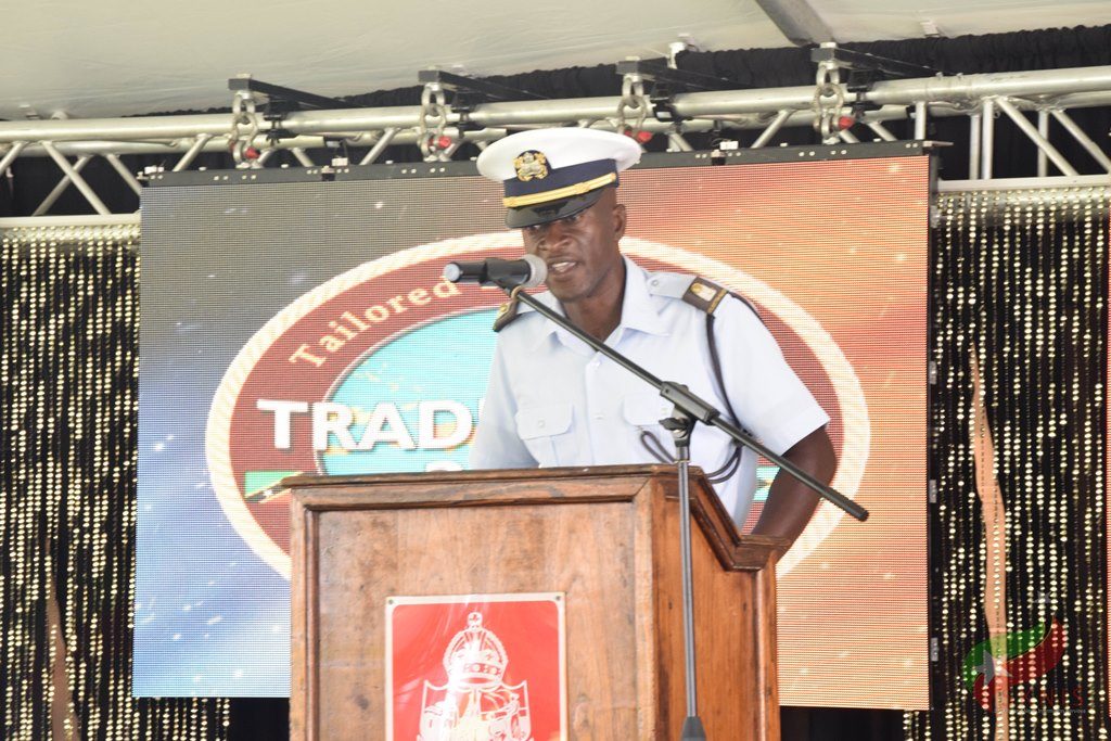 ST. KITTS-NEVIS COAST GUARD UNIT PLEDGES TO UTILIZE LIVE GUNNERY EXERCISE GIVEN TO SOLDIERS DURING TRADEWINDS 2018
