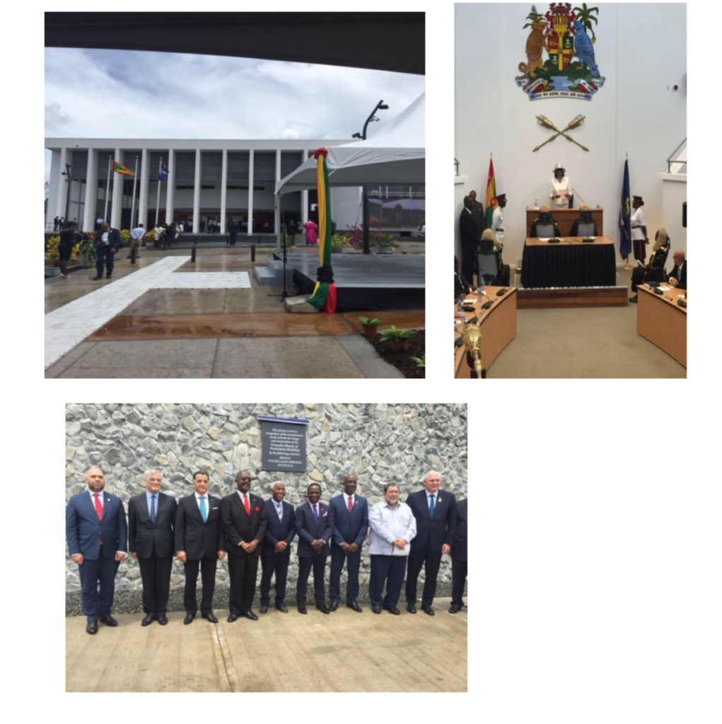 Ambassador of Mexico participates in opening ceremony of the House of Parliament