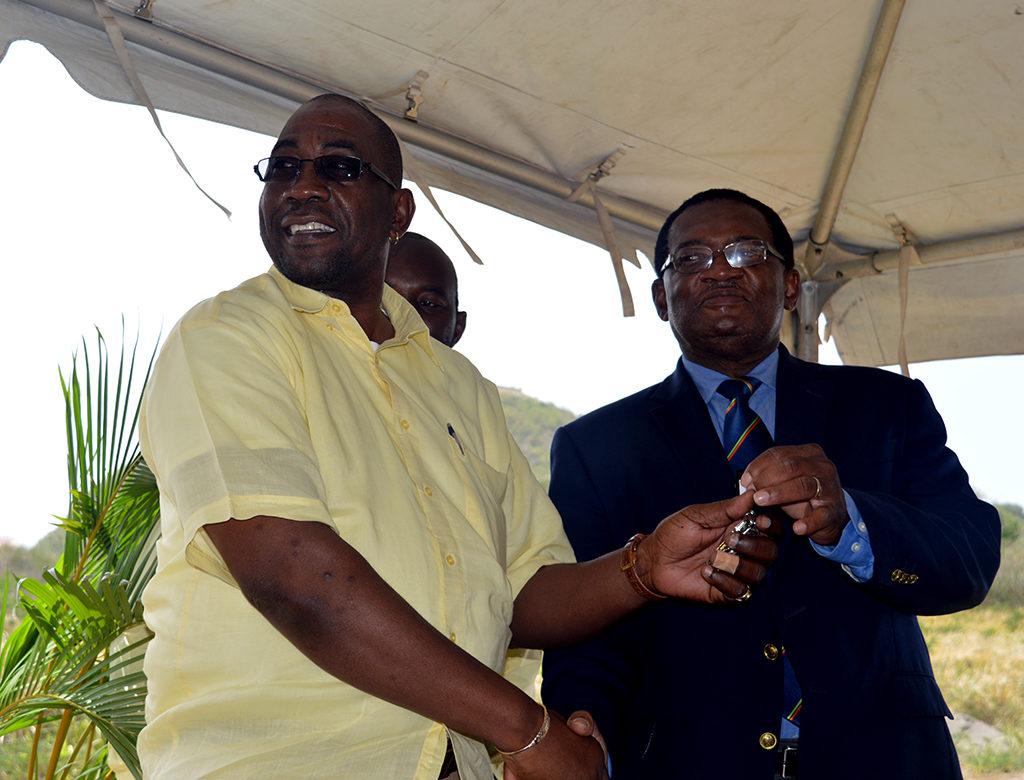 NEW HOMEOWNER SHOWERS PRIME MINISTER HARRIS AND THE TEAM UNITY GOVERNMENT WITH PRAISE