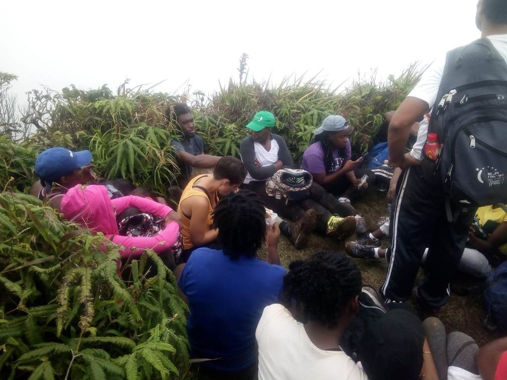 HIKE TO NEVIS PEAK RAISES CONSCIOUSNESS OF SUSTAINABLE USE OF NATURAL RESOURCES