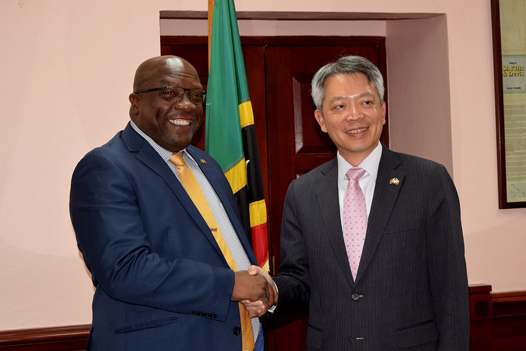 AMBASSADOR LEE PLEDGES TO ADVANCE COOPERATION BETWEEN ST. KITTS AND NEVIS AND THE REPUBLIC OF CHINA (TAIWAN)