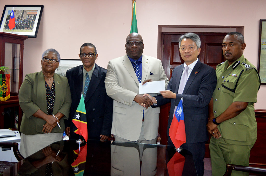 REPUBLIC OF CHINA (TAIWAN) CONTINUES TO ASSIST IN THE ENHANCEMENT OF LAW ENFORCEMENT IN ST. KITTS AND NEVIS