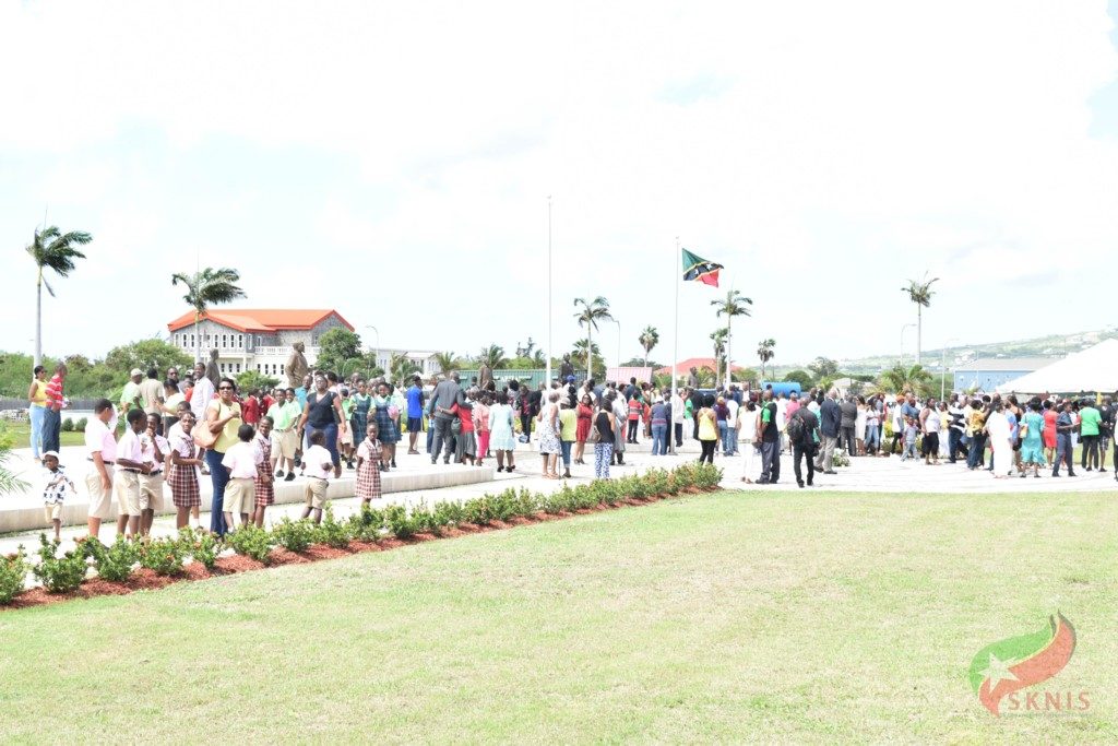 CITIZENS AND RESIDENTS EMBRACE UNVEILED MONUMENTS OF ST. KITTS-NEVIS’ NATIONAL HEROES