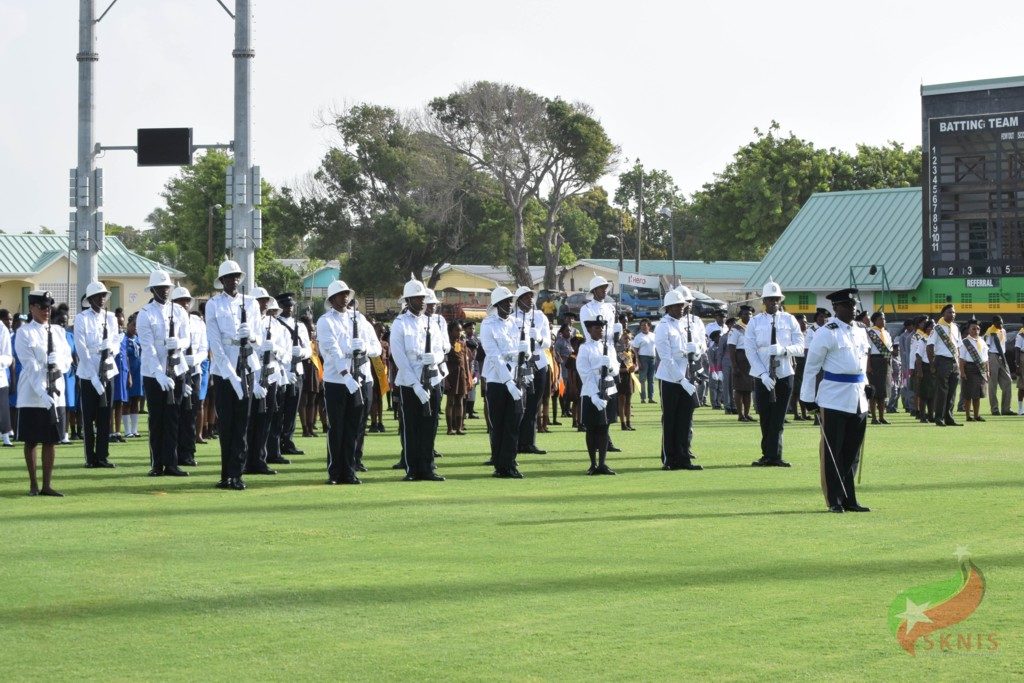 INSPECTOR DICKENSON PROUD OF RECRUITS PERFORMANCE AT INDEPENDENCE 35 PARADE