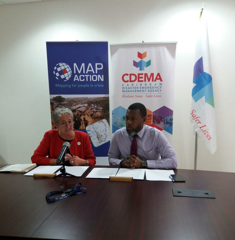 CDEMA and MapAction partner to enhance speed and effectiveness of disaster response in Caribbean