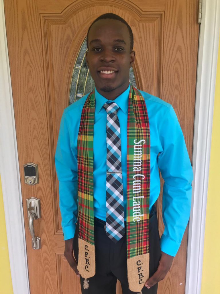 NINETEEN-YEAR-OLD KHALE THOMAS TRULY AN OUTSTANDING STUDENT