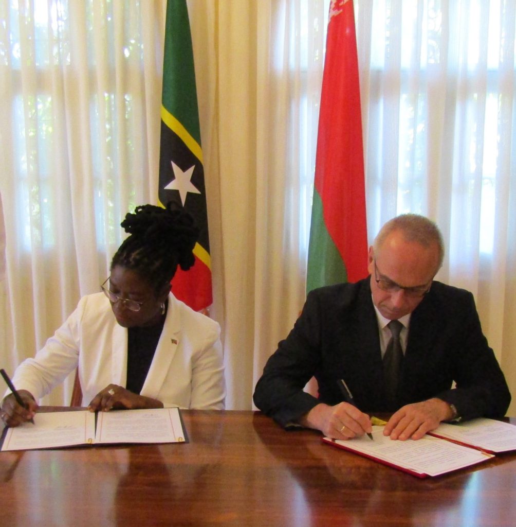 St. Kitts and Nevis and Belarus Sign Visa Waiver Agreement