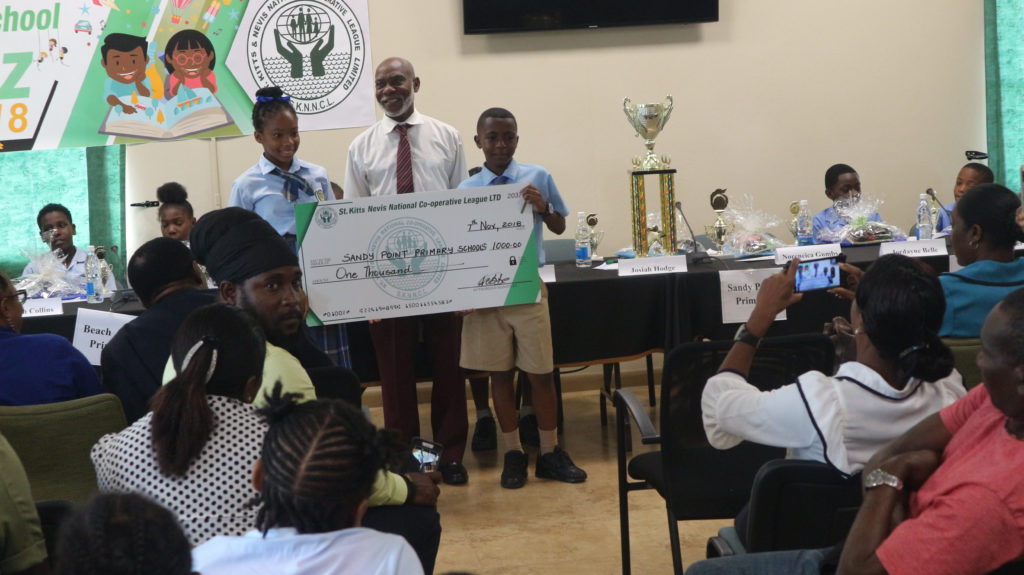 SANDY POINT PRIMARY SCHOOL EMERGED WINNERS OF 2018 CO-OPERATIVES QUIZ