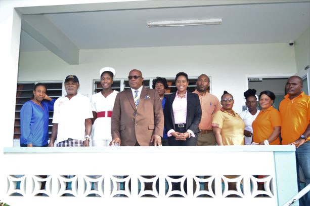 PRIME MINISTER HARRIS SHOWS APPRECIATION TO HEALTHCARE WORKERS IN HIS CONSTITUENCY