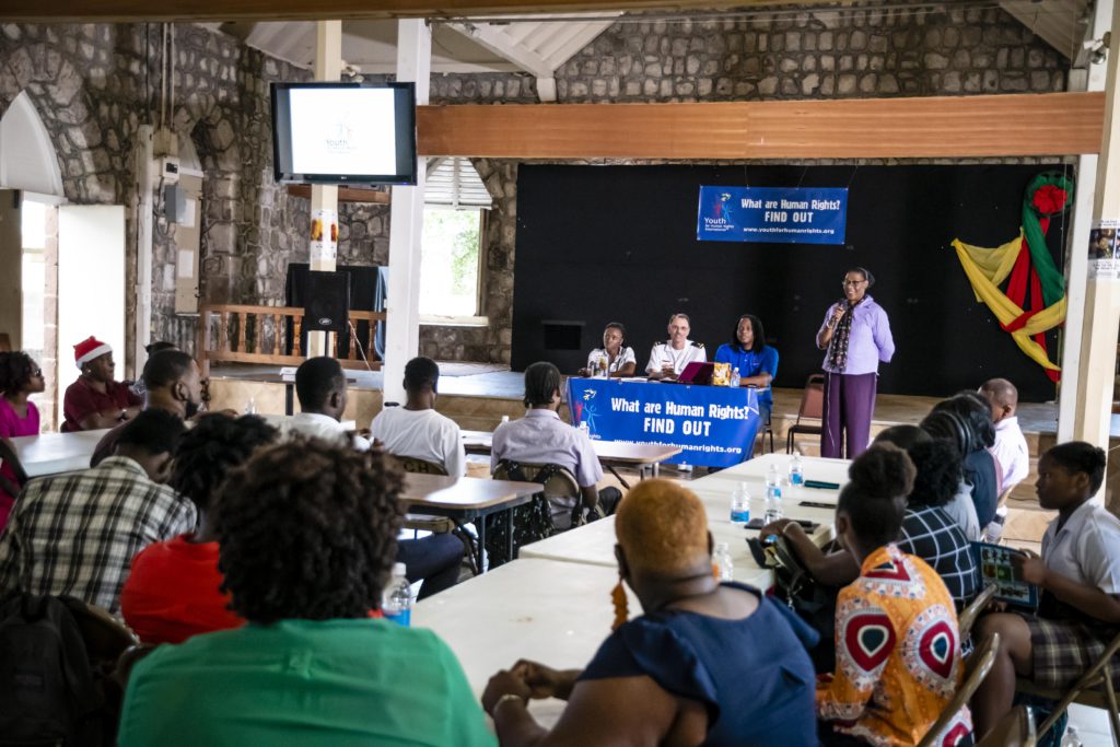 Youth for Human Rights International organization builds capacity with local stake holders