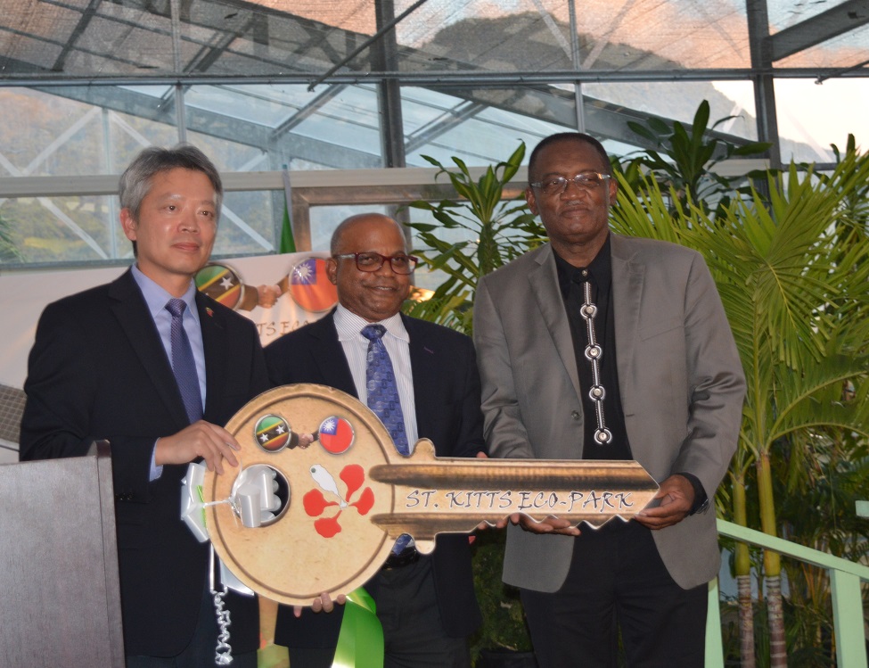 REPUBLIC OF CHINA (TAIWAN) OFFICIALLY TRANSFERS TO GOVERNMENT THE ST. KITTS ECO-PARK