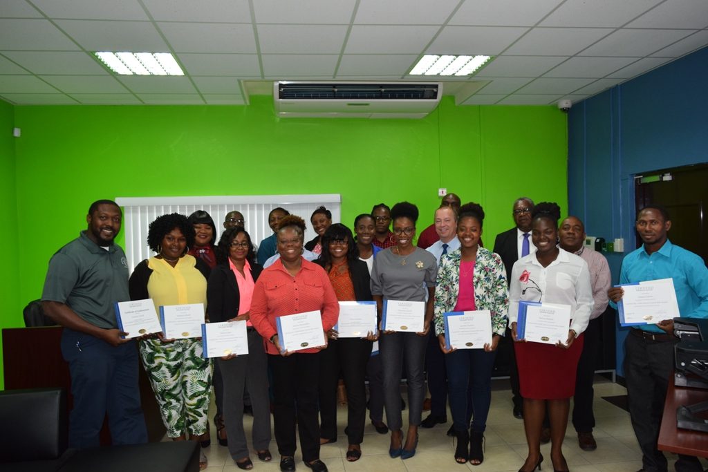 22 CIVIL SERVANTS IN ST. KITTS-NEVIS ARE NOW CERTIFIED INTERNAL CONTROLS RISK ANALYSTS