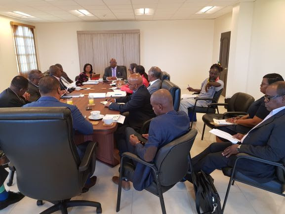 TEAM UNITY CABINET MEETS IN NEVIS