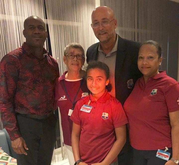 DEPUTY PRIME MINISTER RICHARDS LEADS DELEGATION TO WELCOME HOME NEW CWI PRESIDENT RICHARD ‘RICKY’ SKERRITT