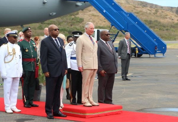 ST. KITTS AND NEVIS WELCOMES THE PRINCE OF WALES AND THE DUCHESS OF CORNWALL WITH FANFARE, HISTORY AND CULTURE