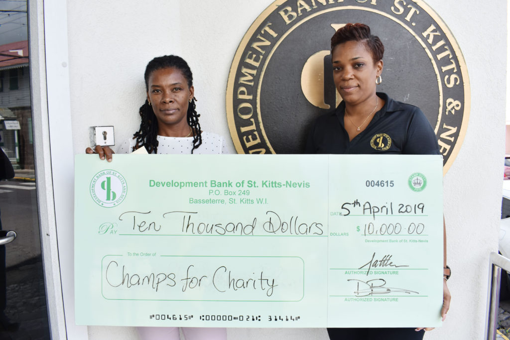 Development Bank supports Champs for Charity in offering ‘Belly a full laugh’