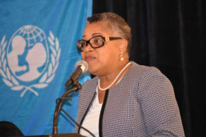 Chief Justice of the Eastern Caribbean Supreme Court (ECSC), Her Ladyship Dame Janice Pereira, DBE, LL. D