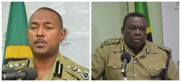 PRIME MINISTER HARRIS THANKS FORMER C.O.P. MR. IAN QUEELEY AND PRAISES THE LEADERSHIP OF ACTING COMMISSIONER BRANDY