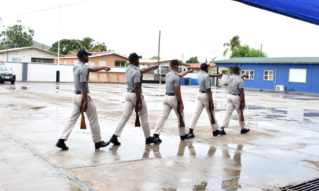 Training Continues for Police Recruits of Course No. 43
