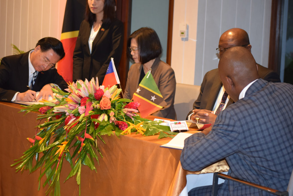 ST. KITTS-NEVIS AND THE ROC (TAIWAN) SIGN AGREEMENT TO ENHANCE AND STRENGTHEN TECHNICAL AND VOCATIONAL EDUCATION AND TRAINING IN THE FEDERATION